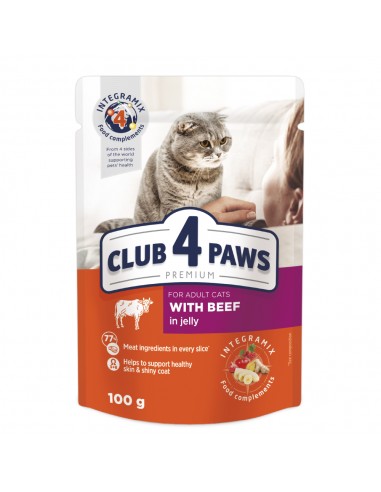 CLUB 4 PAWS ПРЕМИУМ "С ГОВЯДИНОЙ В...