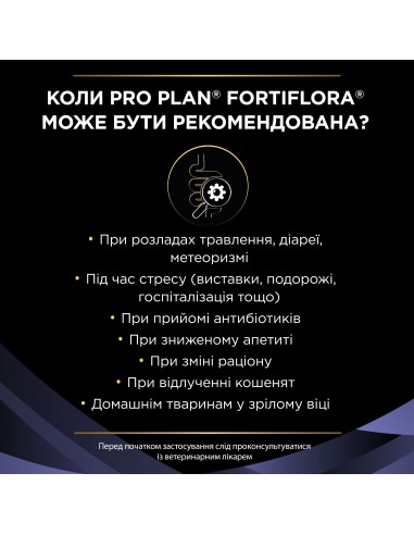 Пробиотик PRO PLAN FortiFlora для...